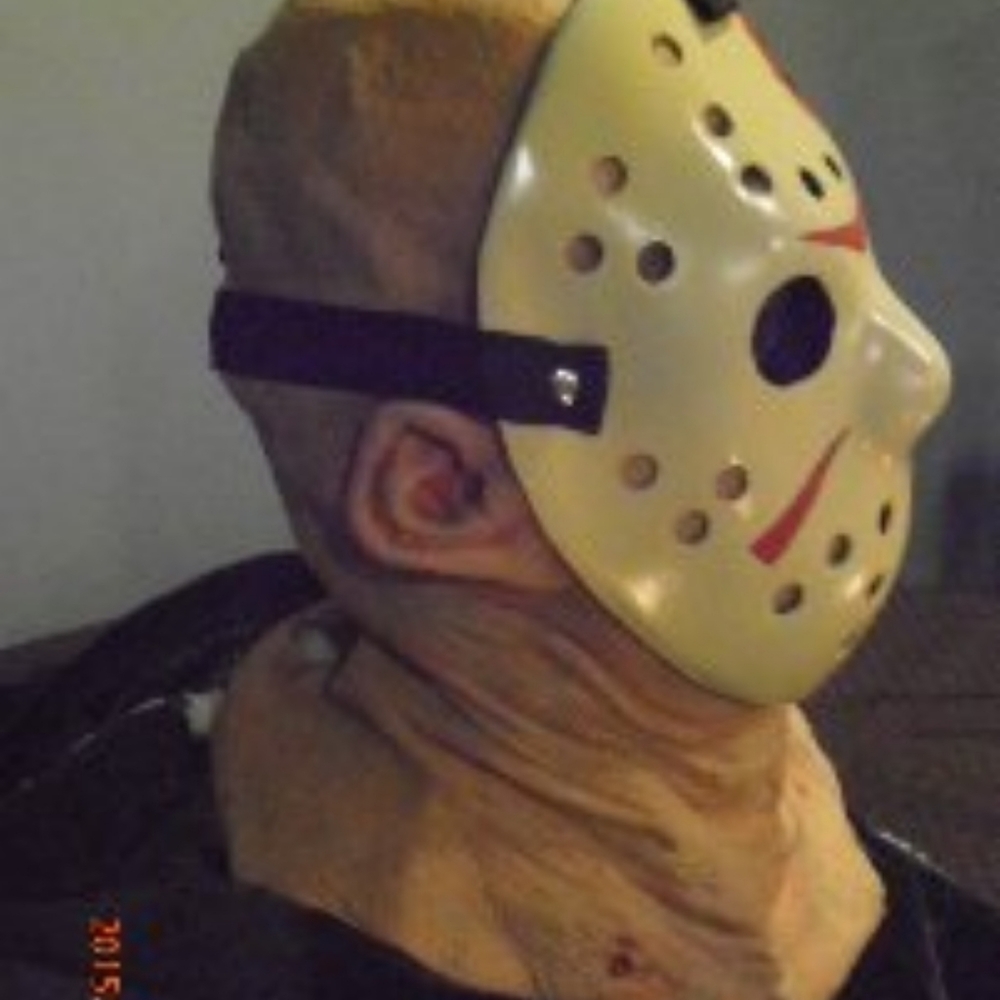Jason voorhees custum fabricated hood with mask